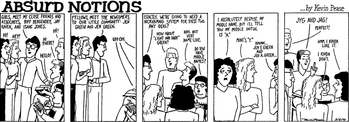 Comic from March 5, 1991