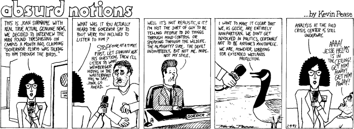 Comic from February 9, 1993